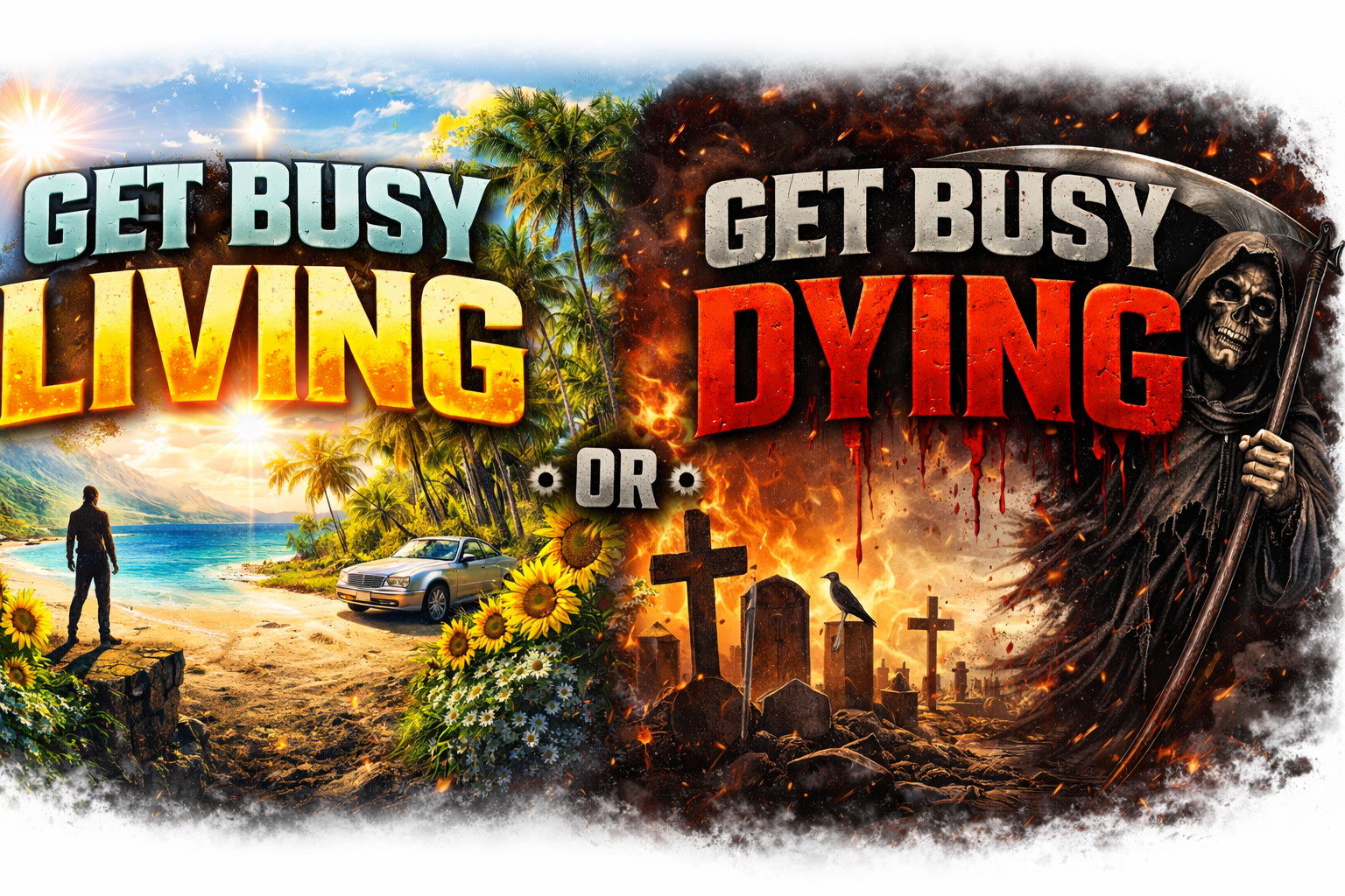 Get Busy Living Or Get Busy Dying